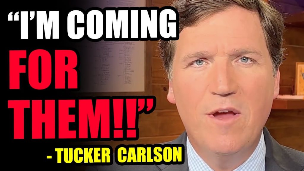 He’s Doing It! Tucker Goes Mega Mode Against The Mainstream Corporate Media!!!