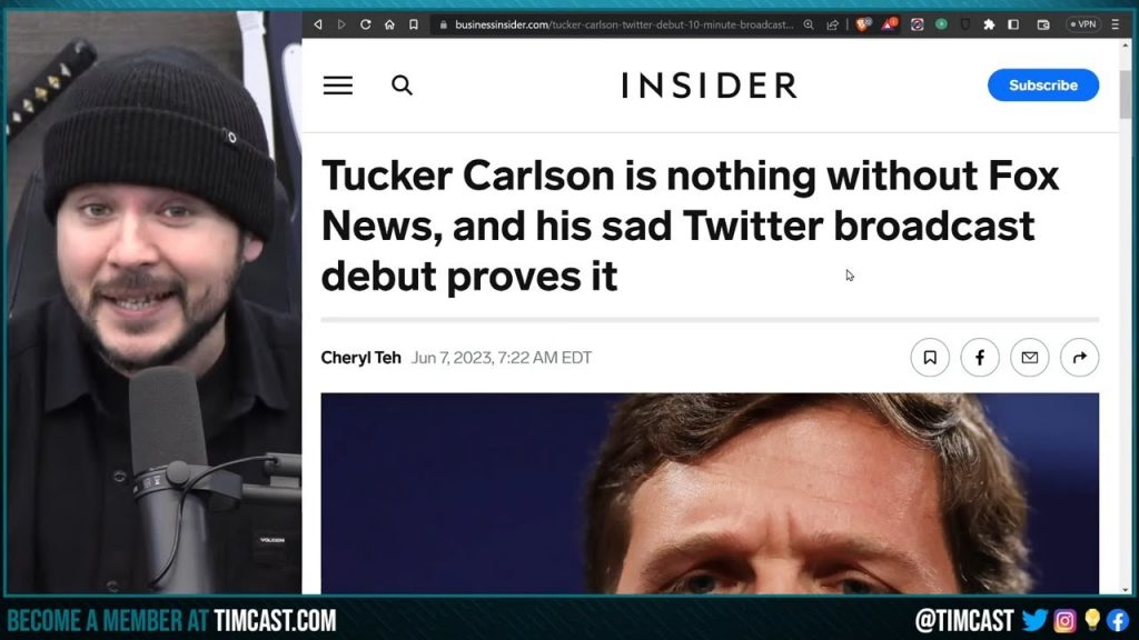 Tucker Carlson Hits 65M Views In 1st Show, CNN CEO OUT As Corporate Press COLLAPSING, WE’RE WINNING