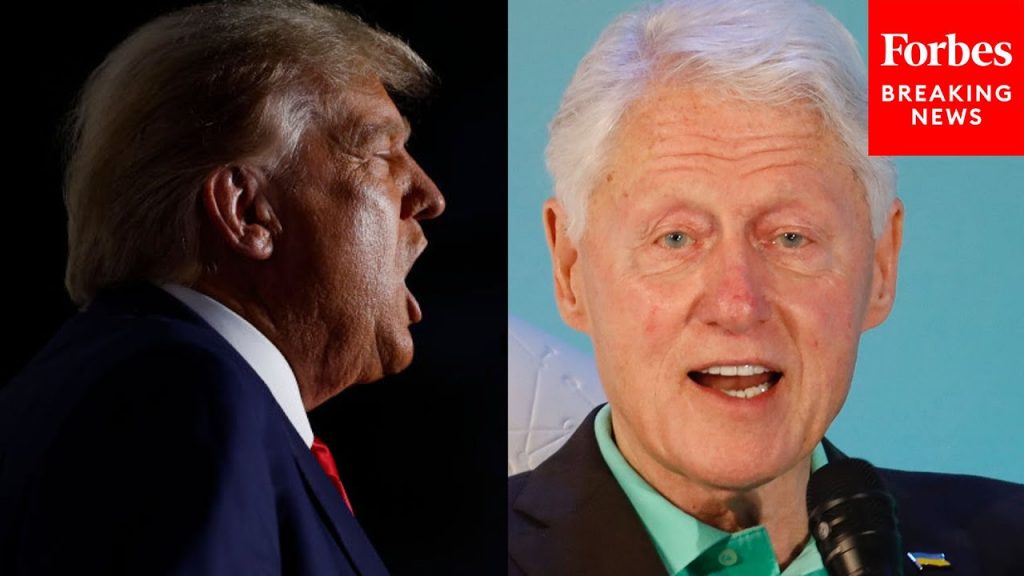 You’re Surprised To Hear That—Aren’t You?’: Trump Brings Up Bill Clinton In Post-Arraignment Speech