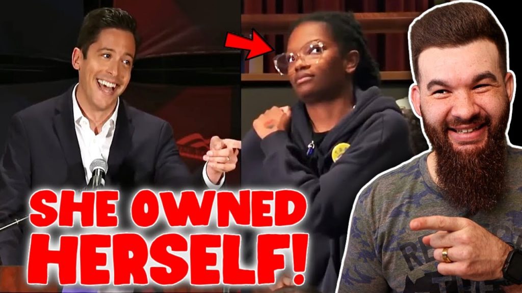 WOKE Student OWNS Herself During Michael Knowles Debate