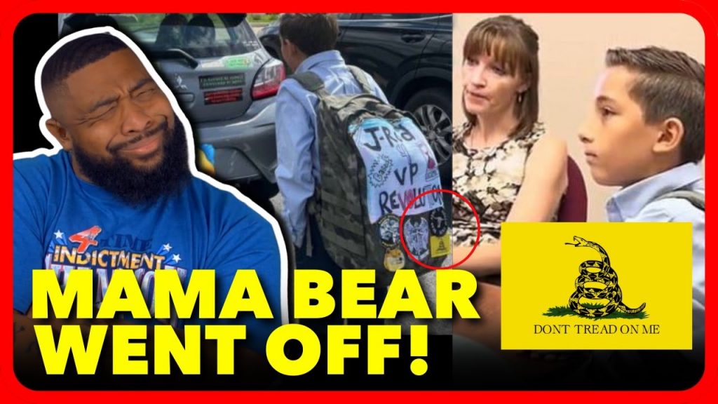 Woke Teacher KICKS OUT Based Kid for Gadsden Flag Patch, Mama Bear BLASTS Teacher!