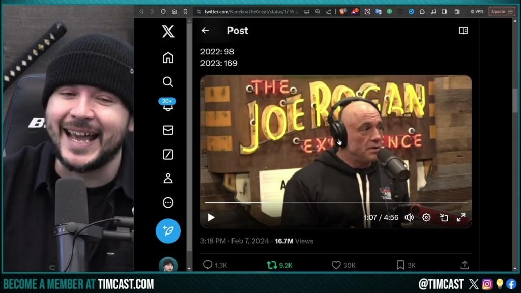 Joe Rogan SLAMS Democrats Over Illegal Immigrants VOTING In US, Clip Shows Why Gen Z GOING TRUMP