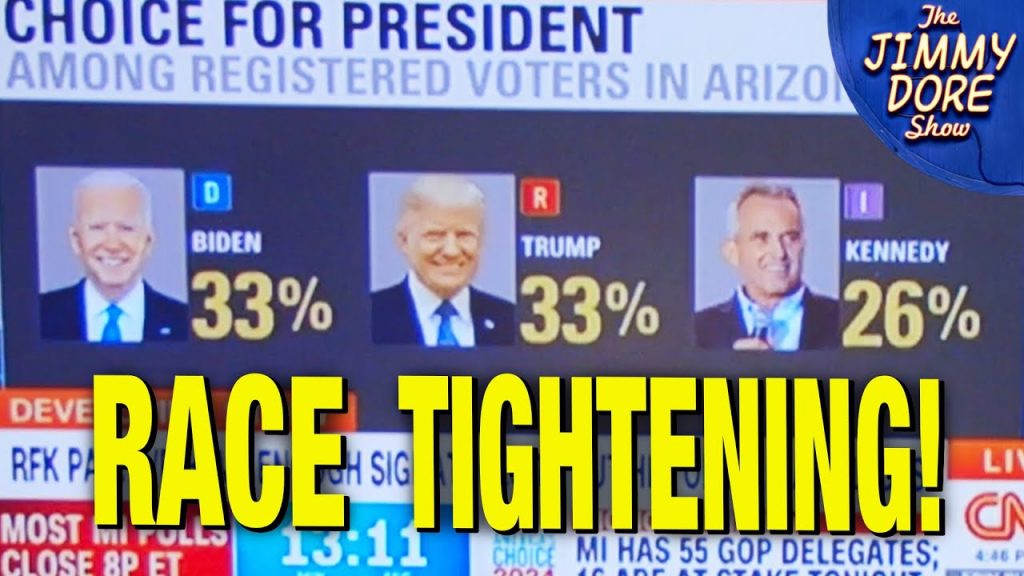 Bombshell: RFK Jr. Closing In On Trump & Biden – Now Within The Margin Of Error!