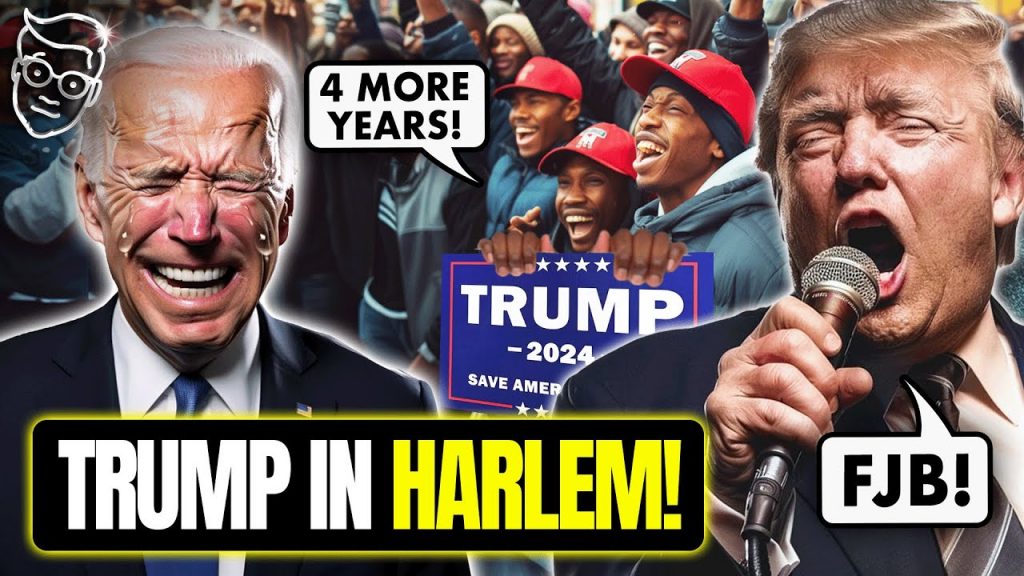 Trump STUNS World: Throws Surprise Campaign RALLY in Streets of HARLEM! Crowd ROARS NY Goes INSANE