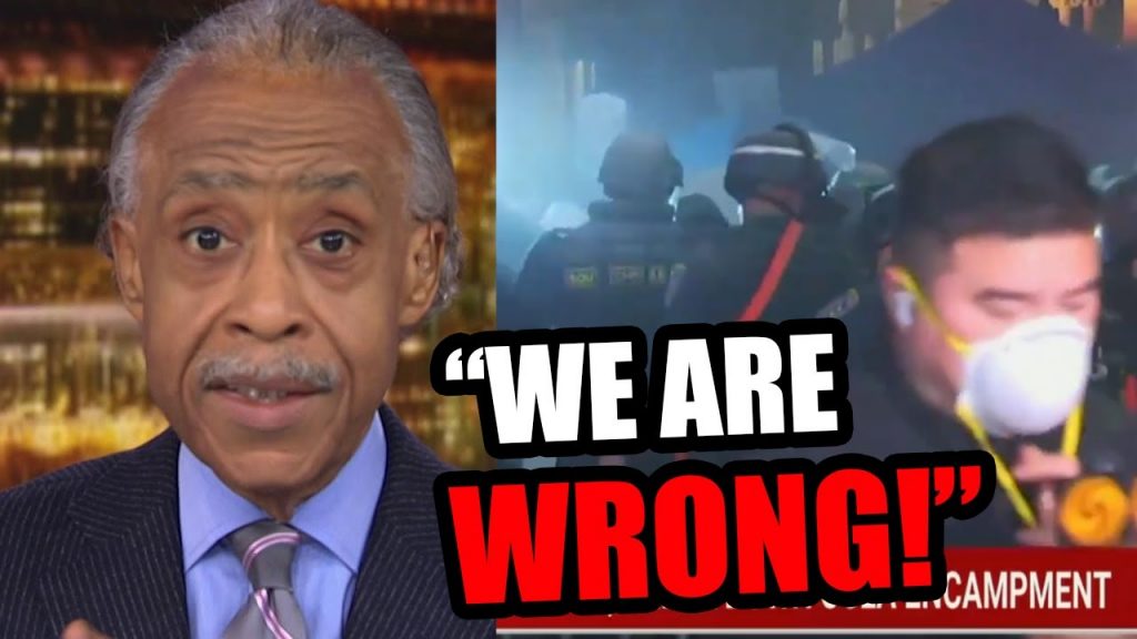 Even Al Sharpton is DONE with these leftist clowns!! lol